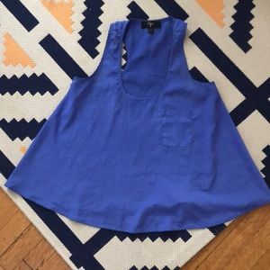 COPY - Aqua silk blouse